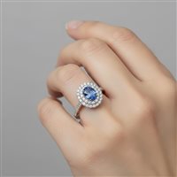 Anello Casciola Gioielli Donna ZAFFIRO in Oro Zaffiro blu 1.20 Ct ANZ1.20 - ANZ1.20